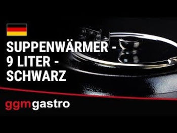 Suppevarmer - 9 liter - Rød