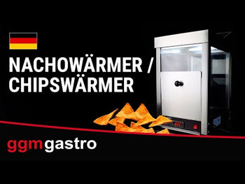 Nachovarmer - 300 W - i rustfritt stål