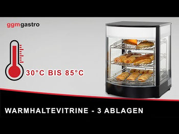 Varmemonter med 3 hyller