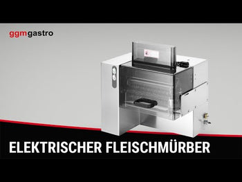 Elektrisk kjøttmørning - rullebredde: 250 mm