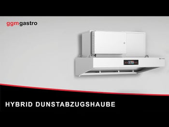 Hybrid avtrekkshette - 1600 mm - 98 % avtrekksluftrensingseffektivitet - med Smart Touch - LED