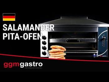 Salamander PRO med 4 brennere og vannbad - 1,02m