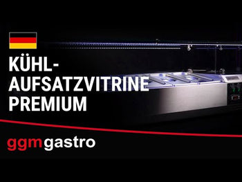 Garnityrkjøler PREMIUM 1,5 x 0,34 m - til 7x 1/4 GN-beholder