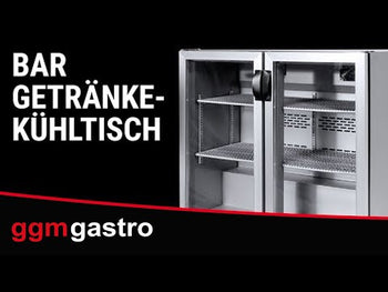 Bar kjølebord 140 Liter - med 1 Dør