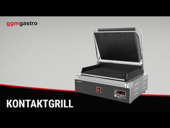 Digital pressgrill 0,43 m - riflet over og under