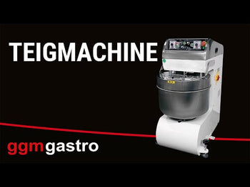Bakerieltemaskin Premium PLUS - 205 l / 130 kg - 2 hastigheter - med fast bolle - 2 motorer - timerfunksjon - 400 V