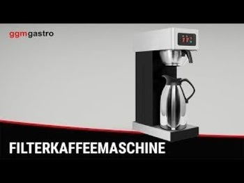 Filterkaffetrakter - 2,2 liter - 1,9 kW - inkl. vakuumkanne