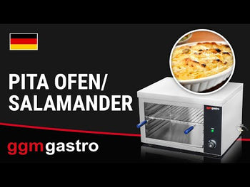 Elektrisk salamandergrill / Bordmodell - 3,6 kW - 230 V