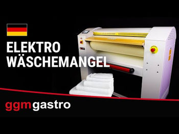 Elektrisk mangle 1000 mm - 25 kg/t