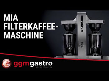 Filterkaffemaskin med varmtvannsdispenser - 2x 5 liter
