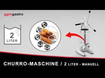 Churromaskin - 2 liter - Manuell