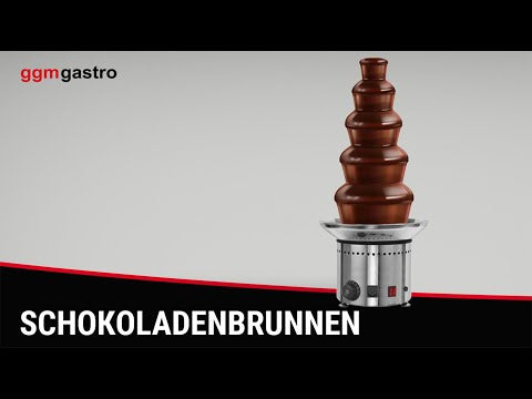 Sjokoladefontene - 230 W - 4 etasjer - Fyllemengde: 5 kg - Høyde: 600 mm