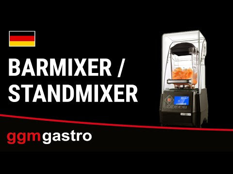 Blender med lydkapsling - 2 l - 1 kW - stillegående