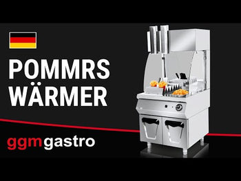 Elektrisk Pommes frites varmere med bunn