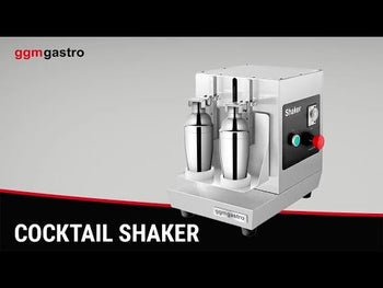Elektrisk melke- og cocktailshaker - dobbel - 40 watt - 240 o/min - rustfritt stål
