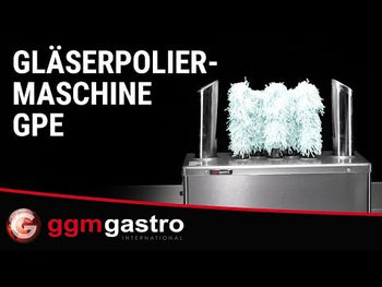 Glass poleringsmaskin med 5 ruller
