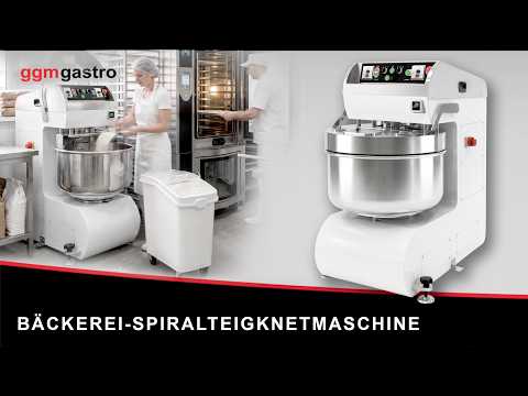 Bakerieltemaskin Premium PLUS - 157 l / 100 kg - 2 hastigheter - med fast bolle - 2 motorer - timerfunksjon - 400 V