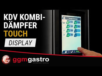 Kombidamper - Touch - 7x GN 1/1 - med vaskesystem