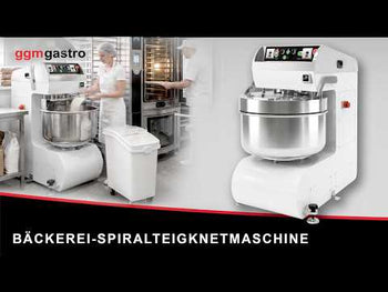 Bakerieltemaskin Premium PLUS - 157 l / 100 kg - 2 hastigheter - med fast bolle - 2 motorer - timerfunksjon - 400 V