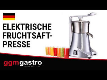 Elektrisk sitruspresse - 230 W - rustfritt stål