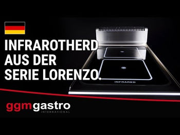 Infrarød komfyr - 2 platetopper (6,4 kW)