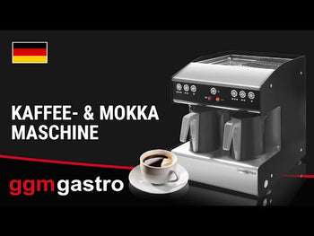 DUO-maskin Tyrkisk kaffe og mokka - Svart / Krom