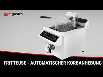 Induksjonsfryser - 8 liter - 3,5 kW - med automatisk kurvløft