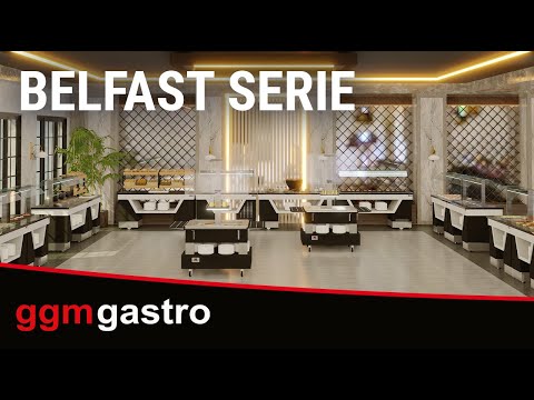 Nøytralt skap BELFAST - 1600 mm - benkeplate i svart granitt