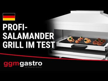 Salamander PRO med 4 brennere og vannbad - 1,02m
