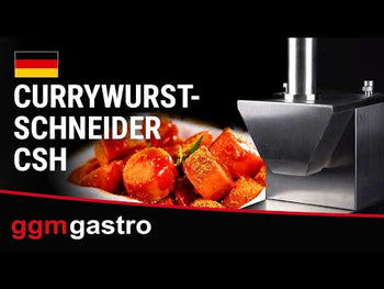 Pølsekutter - 188x225x327 mm - 135 W - med 2 kniver - Snittbredde: 5 til 35 mm