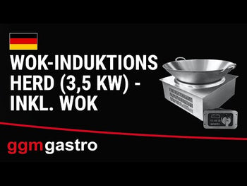 Wok Induksjonsplate - 3,5 kW - inkl. Wok