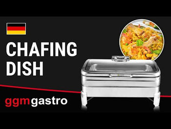 Chafing Dish i rustfritt stål - 11,2 liter - GN 1/1