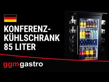 Konferansekjøleskap - 110 liter - med 1 glassdør