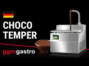 Temperering sjokolade maskin med ut utløpskran - Chocotemper