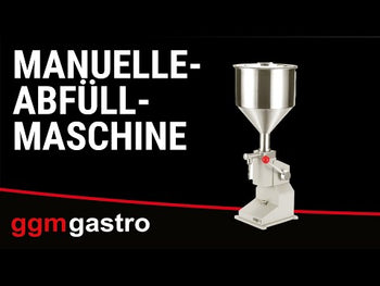 Manuell fyllemaskin - for væsker og pasta