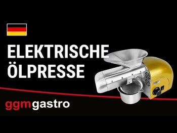 Elektrisk oljepresse – grå – 1,8 kW