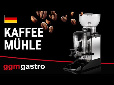 Kaffekvern - Bønnebeholder 1 kg - rustfritt stålkabinett