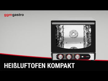 Elektrisk varmluftsovn (manuell) - EN og GN