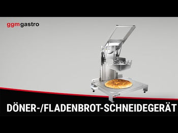 Manuell kebab-/flatbrødskjærer