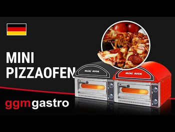 Pizzaovn 1x 34 cm – svart