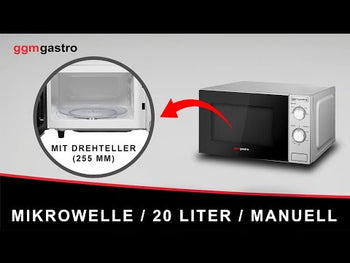 Mikrobølgeovn - 20 liter - 700 watt