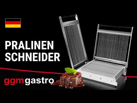 Pralinéskjærer - Trådavstand: 30 & 22,5 mm - dobbel - inkl. 2 rammer