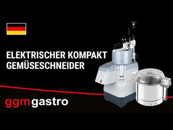 Elektrisk kompakt grønnsakssnitter - 735 watt - inkl. 4 skjære- og riveskiver