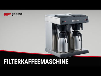 Filter kaffemaskin -  2x 2,0 liter | Perkulator