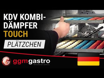 Kombidamper - Touch - 7x GN 1/1 - med vaskesystem