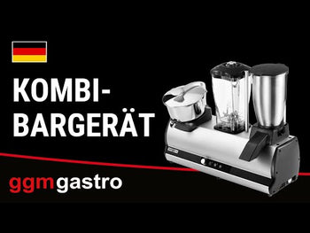 Combo Bar-apparat – blender, isknuser, milkshaker og juicer