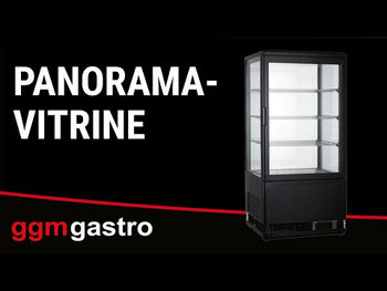 Panorama Kjølemonter - 68 Liter - Svart