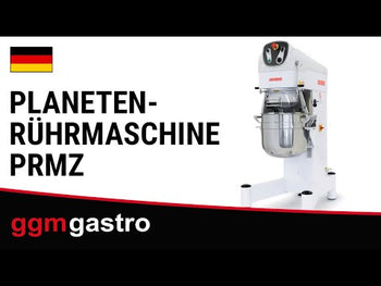 Planetmikser - 10 l - 370 W - inkl. visp, grind og eltekrok - bordmodell - 230 V