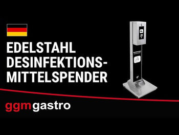 Desinfeksjonsmiddel dispenser i rustfritt stål