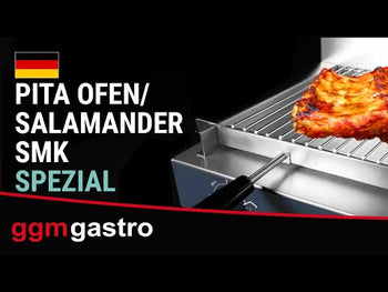 Elektrisk salamandergrill / Bordmodell - 3,0 kW - 230 V - Hev og senk